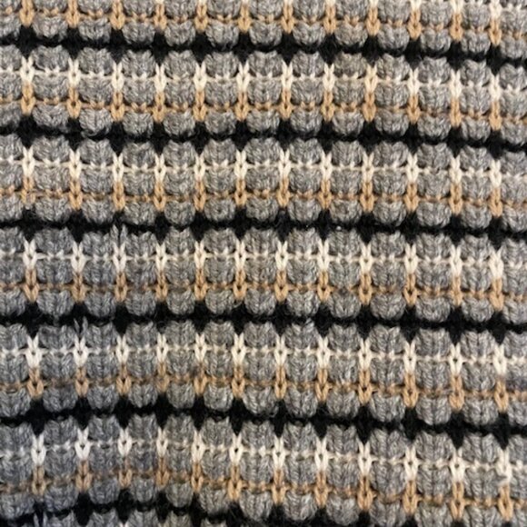 Boden Gray Striped Crewneck Sweater, Size 8 - Picture 2 of 5